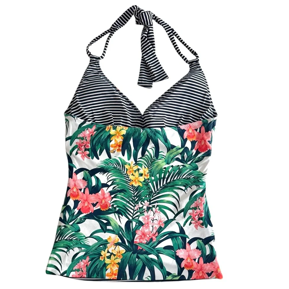 Tommy Bahama Majorelle Reversible Tankini Top